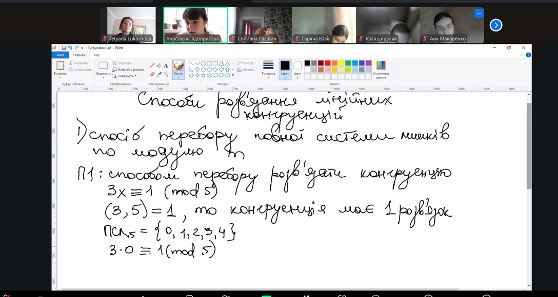 Аспіранти-математики успішно завершили асистентську практику / Graduate students in mathematics have successfully completed their teaching assistantships